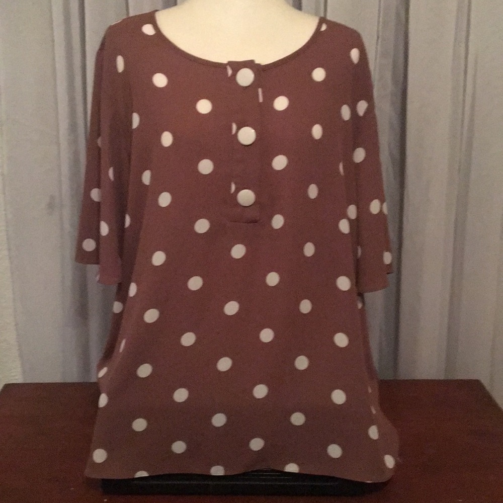 Women’s Polka Dot Blouse